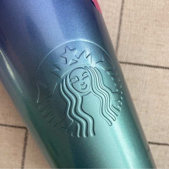 Starbucks Hawaii Stainless Steel Ombre Tumbler Reusable Cup NWOT - Picture 3 of 7